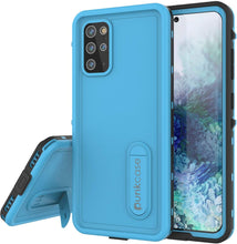 Charger l&#39;image dans la galerie, Galaxy S20+ Plus Waterproof Case, Punkcase [KickStud Series] Armor Cover [Light Blue] (Color in image: Light Blue)
