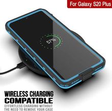 Charger l&#39;image dans la galerie, Galaxy S20+ Plus Waterproof Case, Punkcase [KickStud Series] Armor Cover [Light Blue] (Color in image: Red)
