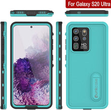 Charger l&#39;image dans la galerie, Galaxy S20 Ultra Waterproof Case, Punkcase [KickStud Series] Armor Cover [Teal] (Color in image: Purple)
