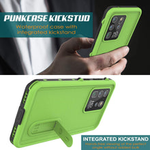 Charger l&#39;image dans la galerie, Galaxy S20 Ultra Waterproof Case, Punkcase [KickStud Series] Armor Cover [Light Green] (Color in image: White)
