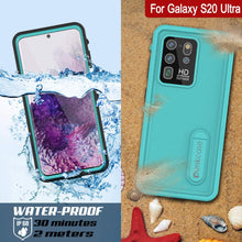 Charger l&#39;image dans la galerie, Galaxy S20 Ultra Waterproof Case, Punkcase [KickStud Series] Armor Cover [Teal] (Color in image: Pink)
