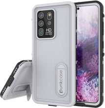 Charger l&#39;image dans la galerie, Galaxy S20 Ultra Waterproof Case, Punkcase [KickStud Series] Armor Cover [White] (Color in image: White)
