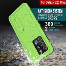 Charger l&#39;image dans la galerie, Galaxy S20 Ultra Waterproof Case, Punkcase [KickStud Series] Armor Cover [Light Green] (Color in image: Pink)
