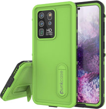 Charger l&#39;image dans la galerie, Galaxy S20 Ultra Waterproof Case, Punkcase [KickStud Series] Armor Cover [Light Green] (Color in image: Light Green)
