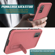 Charger l&#39;image dans la galerie, Galaxy S20 Waterproof Case, Punkcase [KickStud Series] Armor Cover [Pink] (Color in image: Light Green)
