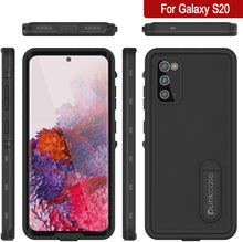 Charger l&#39;image dans la galerie, Galaxy S20 Waterproof Case, Punkcase [KickStud Series] Armor Cover [Black] (Color in image: Purple)
