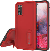 Charger l&#39;image dans la galerie, Galaxy S20 Waterproof Case, Punkcase [KickStud Series] Armor Cover [Red] (Color in image: Red)
