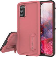 Charger l&#39;image dans la galerie, Galaxy S20 Waterproof Case, Punkcase [KickStud Series] Armor Cover [Pink] (Color in image: Pink)
