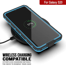 Charger l&#39;image dans la galerie, Galaxy S20 Waterproof Case, Punkcase [KickStud Series] Armor Cover [Light Blue] (Color in image: Red)
