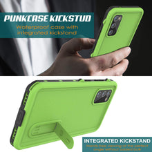 Charger l&#39;image dans la galerie, Galaxy S20 Waterproof Case, Punkcase [KickStud Series] Armor Cover [Light Green] (Color in image: White)
