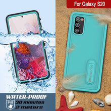 Charger l&#39;image dans la galerie, Galaxy S20 Waterproof Case, Punkcase [KickStud Series] Armor Cover [Teal] (Color in image: Pink)
