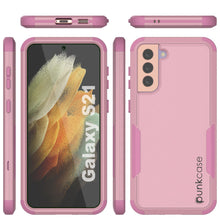 Charger l&#39;image dans la galerie, Punkcase for Galaxy S21 5G Belt Clip Multilayer Holster Case [Patron Series] [Pink] (Color in image: Black)
