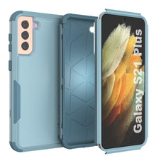 Charger l&#39;image dans la galerie, Punkcase for Galaxy S21+ Plus 5G Belt Clip Multilayer Holster Case [Patron Series] [Mint] 
