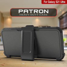 Charger l&#39;image dans la galerie, Punkcase for Galaxy S21 Ultra 5G Belt Clip Multilayer Holster Case [Patron Series] [Black] (Color in image: Pink)
