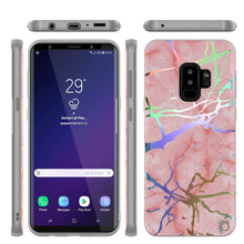 Load image into Gallery viewer, Punkcase Galaxy S9+ Marble Case, Protective Full Body Cover W/PunkShield Screen Protector (Rose Mirage) 
