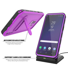 Charger l&#39;image dans la galerie, Galaxy S9 Plus Waterproof Case, Punkcase [KickStud Series] Armor Cover [PURPLE] (Color in image: Light Blue)
