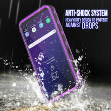Charger l&#39;image dans la galerie, Galaxy S9 Plus Waterproof Case, Punkcase [KickStud Series] Armor Cover [PURPLE] (Color in image: Red)
