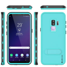 Charger l&#39;image dans la galerie, Galaxy S9 Plus Waterproof Case, Punkcase [KickStud Series] Armor Cover [TEAL] (Color in image: Teal)
