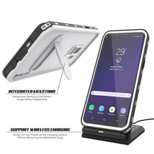 Charger l&#39;image dans la galerie, Galaxy S9 Plus Waterproof Case, Punkcase [KickStud Series] Armor Cover [WHITE] (Color in image: Pink)
