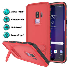 Charger l&#39;image dans la galerie, Galaxy S9 Plus Waterproof Case, Punkcase [KickStud Series] Armor Cover [RED] (Color in image: Light Blue)
