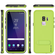 Charger l&#39;image dans la galerie, Galaxy S9 Plus Waterproof Case, Punkcase [KickStud Series] Armor Cover [LIGHT GREEN] (Color in image: Green)
