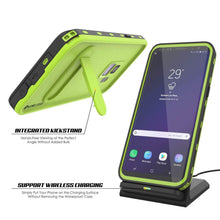 Charger l&#39;image dans la galerie, Galaxy S9 Waterproof Case, Punkcase [KickStud Series] Armor Cover [LIGHT GREEN] (Color in image: Light Blue)
