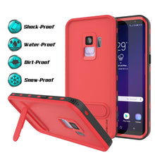 Charger l&#39;image dans la galerie, Galaxy S9 Waterproof Case, Punkcase [KickStud Series] Armor Cover [RED] (Color in image: Teal)
