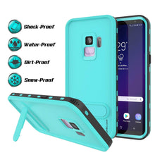 Charger l&#39;image dans la galerie, Galaxy S9 Waterproof Case, Punkcase [KickStud Series] Armor Cover [TEAL] (Color in image: Pink)

