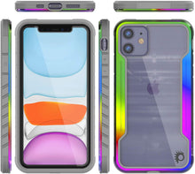 Charger l&#39;image dans la galerie, Punkcase iPhone 12 Mini ravenger Case Protective Military Grade Multilayer Cover [Rainbow] 
