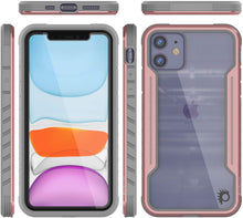 Charger l&#39;image dans la galerie, Punkcase iPhone 12 ravenger Case Protective Military Grade Multilayer Cover [Rose-Gold] 
