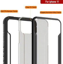 Charger l&#39;image dans la galerie, Punkcase iPhone 11 ravenger Case Protective Military Grade Multilayer Cover [Black] (Color in image: Rainbow)
