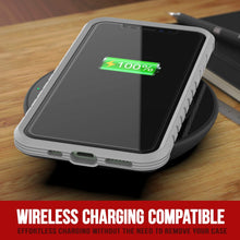 Charger l&#39;image dans la galerie, Punkcase iPhone 12 ravenger Case Protective Military Grade Multilayer Cover [Rainbow] (Color in image: Black)
