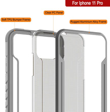 Charger l&#39;image dans la galerie, Punkcase iPhone 12 Pro ravenger Case Protective Military Grade Multilayer Cover [Grey] (Color in image: Rainbow)
