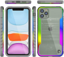Charger l&#39;image dans la galerie, Punkcase iPhone 12 Pro ravenger Case Protective Military Grade Multilayer Cover [Rainbow] 
