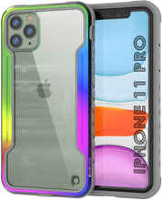 Charger l&#39;image dans la galerie, Punkcase iPhone 11 Pro ravenger Case Protective Military Grade Multilayer Cover [Rainbow] (Color in image: Rainbow)
