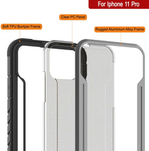 Charger l&#39;image dans la galerie, Punkcase iPhone 12 Pro ravenger Case Protective Military Grade Multilayer Cover [Grey-Black] (Color in image: Rainbow)
