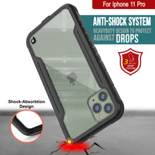 Charger l&#39;image dans la galerie, Punkcase iPhone 12 Pro ravenger Case Protective Military Grade Multilayer Cover [Black] (Color in image: Rose-Gold)
