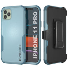 Charger l&#39;image dans la galerie, Punkcase for iPhone 11 Pro Belt Clip Multilayer Holster Case [Patron Series] [Mint] (Color in image: Mint)
