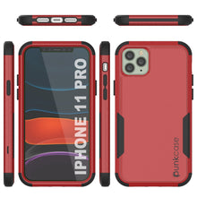 Charger l&#39;image dans la galerie, Punkcase for iPhone 11 Pro Belt Clip Multilayer Holster Case [Patron Series] [Red-Black] (Color in image: Mint)
