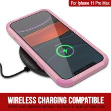Charger l&#39;image dans la galerie, Punkcase for iPhone 11 Pro Max Belt Clip Multilayer Holster Case [Patron Series] [Pink] 
