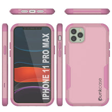 Charger l&#39;image dans la galerie, Punkcase for iPhone 11 Pro Max Belt Clip Multilayer Holster Case [Patron Series] [Pink] (Color in image: Black)
