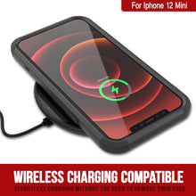 Charger l&#39;image dans la galerie, Punkcase for iPhone 12 Mini Belt Clip Multilayer Holster Case [Patron Series] [Black] 
