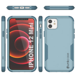 Punkcase for iPhone 12 Mini Belt Clip Multilayer Holster Case [Patron Series] [Mint] (Color in image: Pink)