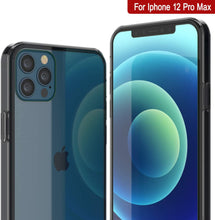 Charger l&#39;image dans la galerie, iPhone 12 Pro Max Case Punkcase® LUCID 2.0 Crystal Black Series w/ PUNK SHIELD Screen Protector | Ultra Fit (Color in image: purple)
