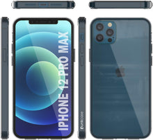 Charger l&#39;image dans la galerie, iPhone 12 Pro Max Case Punkcase® LUCID 2.0 Clear Series Series w/ PUNK SHIELD Screen Protector | Ultra Fit (Color in image: teal)
