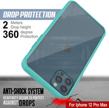 Charger l&#39;image dans la galerie, iPhone 12 Pro Max Case Punkcase® LUCID 2.0 Teal Series w/ PUNK SHIELD Screen Protector | Ultra Fit (Color in image: pink)
