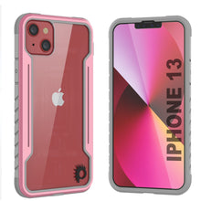 Charger l&#39;image dans la galerie, Punkcase iPhone 13 ravenger Case Protective Military Grade Multilayer Cover [Rose-Gold] (Color in image: Rose-Gold)
