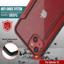 Charger l&#39;image dans la galerie, Coque de protection Punkcase iPhone 15 Armor Stealth MAG, de qualité militaire avec plusieurs couches de protection [rouge].
