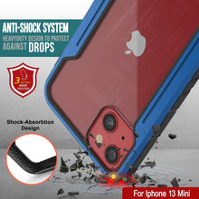 Charger l&#39;image dans la galerie, Coque de protection Punkcase Ravenger MAG Defense pour iPhone 14 Plus, de qualité militaire, avec couverture multicouche [bleu marine].
