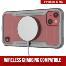 Charger l&#39;image dans la galerie, Coque de protection Punkcase iPhone 15 Plus Armor Stealth MAG avec grade militaire, couverture multicouche [Gris]
